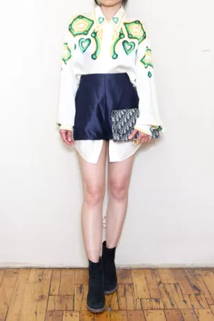 VINTAGE 80s Ivory Cream