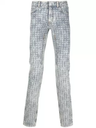 All-over 4G Print Trousers