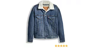 Levis Vintage Trucker Jacket worn by Baz (Darren Mann) as seen in