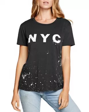 Paint Splatter NYC Tee
