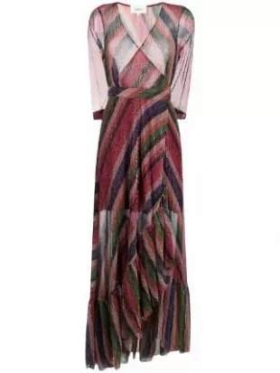 Madison Stripe-Print Dress