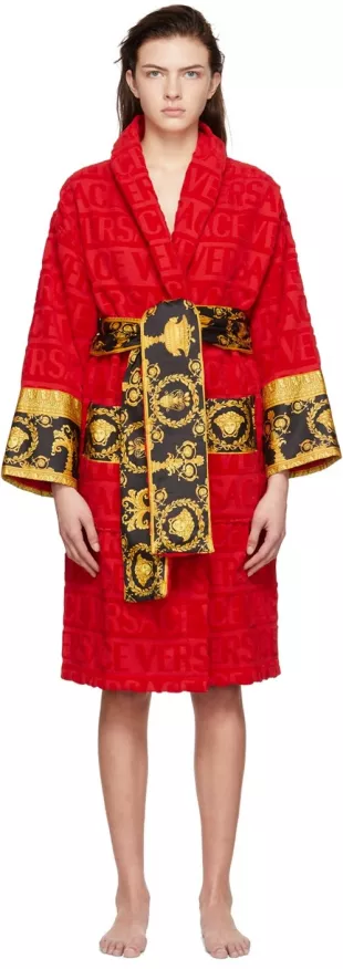 Red Baroque Robe