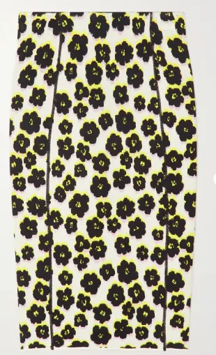 Jacquard Midi Skirt