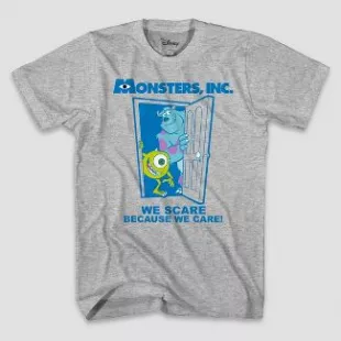 Men's Disney Monsters Short Sleeve Graphic T-Shirt