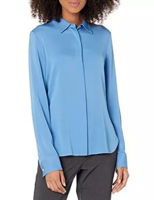 Women's Long Sleeve Classic Fitted Shirt