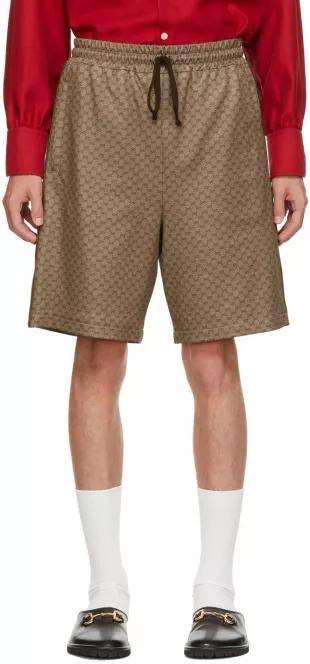 Bermuda Branded Jersey Shorts