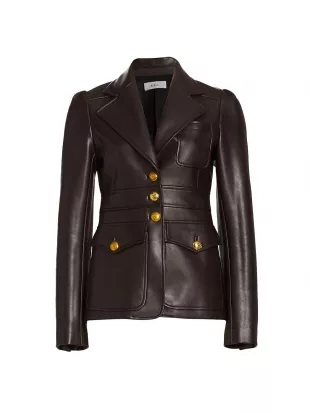 A.L.C. - Amelia Faux Leather Jacket