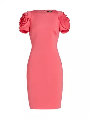 Rosette Cocktail Dress
