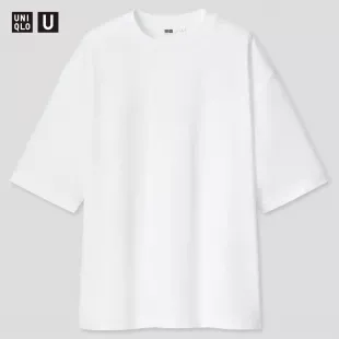 Uniqlo - T-Shirt Oversize AIRism Coton