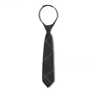 Adjustable Plaid Tie