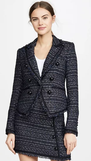 Veronica Beard - Cooke Tweed Dickey Jacket