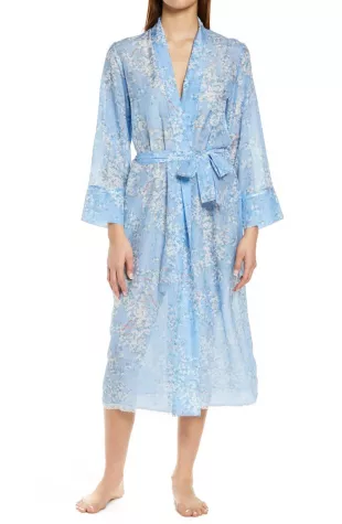 Cherry Blossom Cotton & Silk Robe