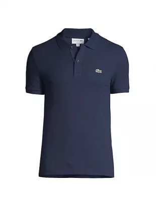 Slim-Fit Piqué Polo Shirt