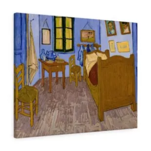 Canvas Print of “Van Gogh’s Bedroom in Arles”