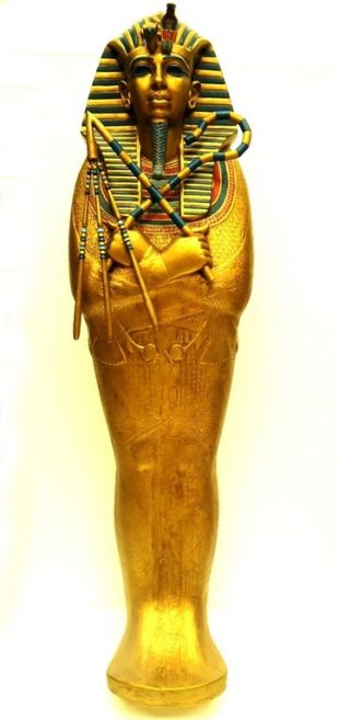 Sarcophage Toutankhamon : 188 cm