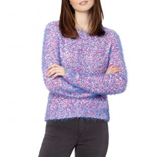 H! by Henry Holland Designer blue mini bobble jumper