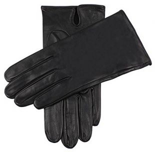Noir Skyfall gants en cuir - Médium de Dents