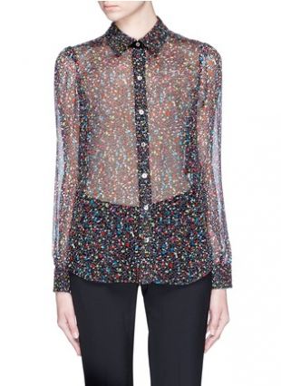 Diane Von Furstenberg Chemisier Mariah imprimé fleurs