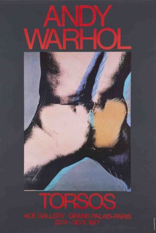 1977 Andy Warhol Torsos Poster