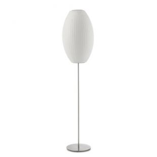 George Nelson Cigar Lotus Bubble Floor Lamp Medium