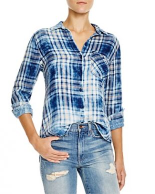 Bella Dahl Plaid Button Down Shirt | Bloomingdale's