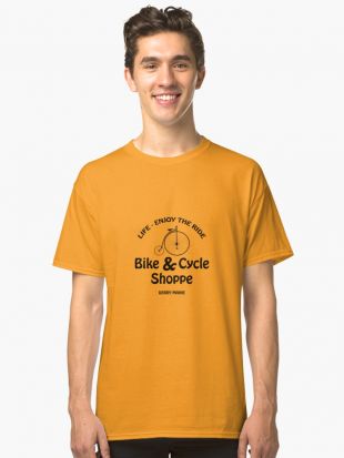 ‘Bike & Cycle Shoppe   Enjoy the Ride   I.T. 2017’ T shirt classique by w855173w
