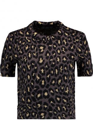 Marc jacobs leopard on sale sweater