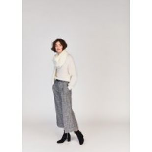 Pantalon gris chiné