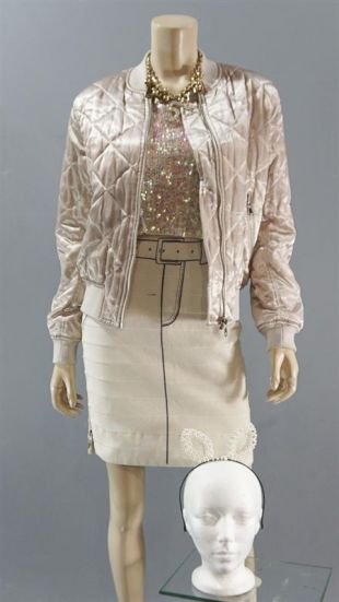 SCREAM QUEENS CHANEL #5 ABIGAIL BRESLIN WORN JACKET SHIRT SKIRT HEAD BAND  EP201  | eBay