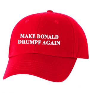Donaldjdrumpf.com - Make Donald Drumpf Again Hat Embroidered Anti ...