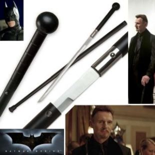 The cane sword of Ra's al Ghul / Henri Ducard (Liam Neeson) in Batman Begins  | Spotern