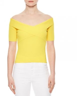 Sandro Galina Off the Shoulder Sweater | Bloomingdale's