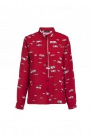 chemise motif bus