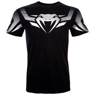Venum VENUM-02840-001-L T- T-Shirt Homme, Noir, FR : L (Taille Fabricant : L)