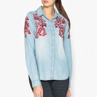 Chemise brodée