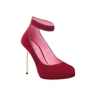 Escarpins en velours