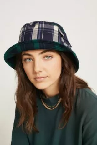 Kangol - Plaid On Plaid Bucket Hat