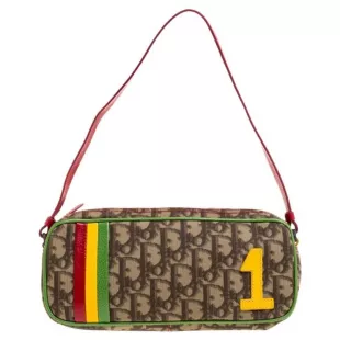 Dior Rasta Diorissimo Pochette Bag worn by Julien Calloway (Jordan