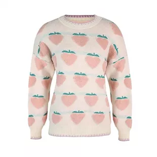 Peach Fuzzy Sweater