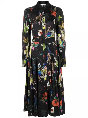 Jason Wu - Floral-Print Shirt Dress