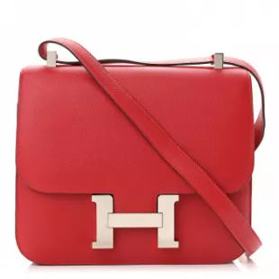 Hermes Epsom Constance 24 Rouge Casaque worn by Kathy Hilton as seen in The  Real Housewives of Beverly Hills (S12E15)