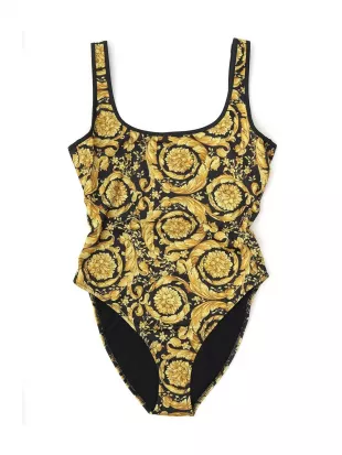 Baroque Print Swimsuit