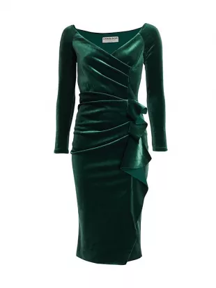 Silveria Velvet Dress