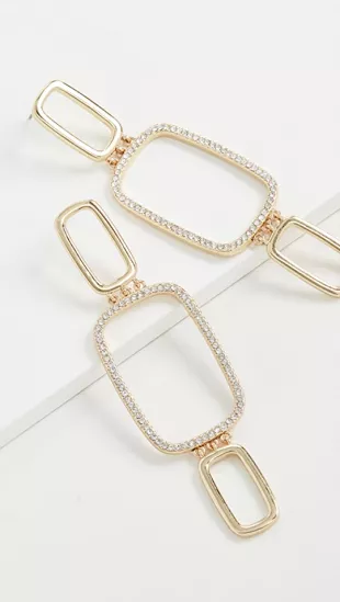The Blair Chain Statement Earrings