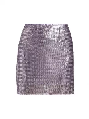 Elana Metallic Miniskirt