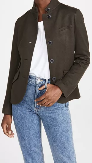 Slade Jacket in Army Green