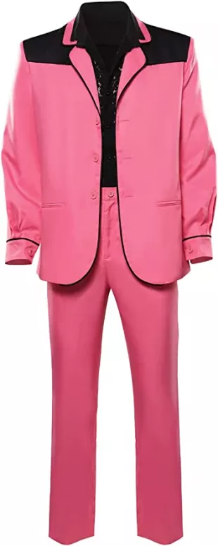 Adult Men Elvis Presley Cosplay Costume Rock and Roll King Elvis Presley Classic Costume Outfits