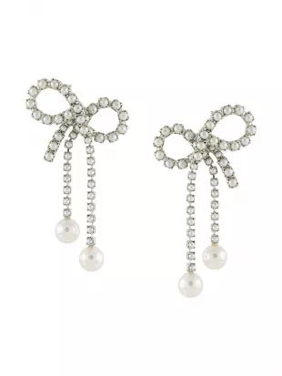 Perline Bow Detail Earrings
