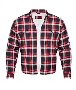 Plaid Checkered Flannel Slim fit Lightweight Jacket