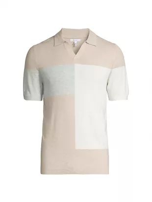 Tondo Wool-Blend Polo Shirt